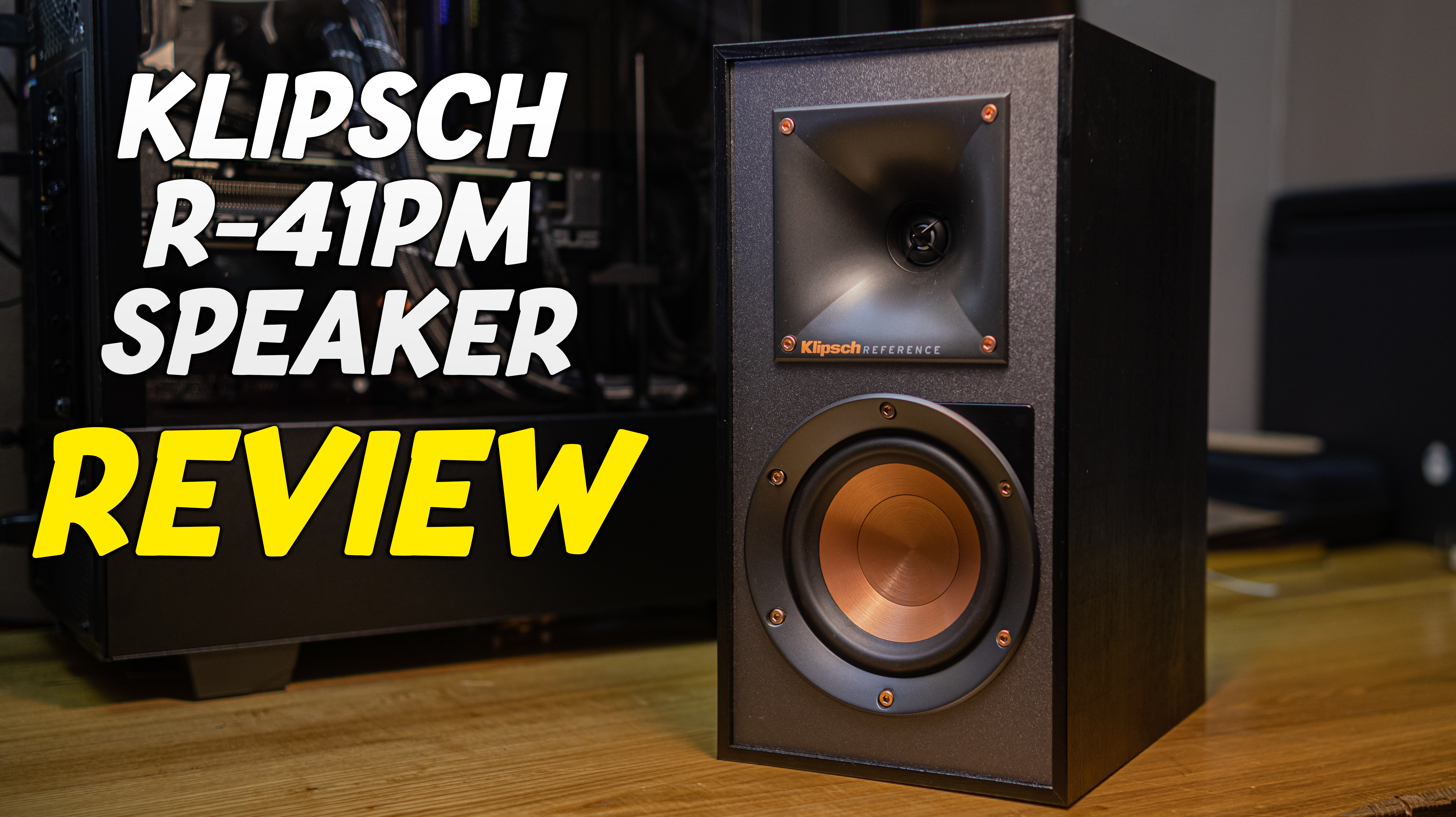 Watch Klipsch R-41PM Speaker Review and Sound Test on Amazon Live